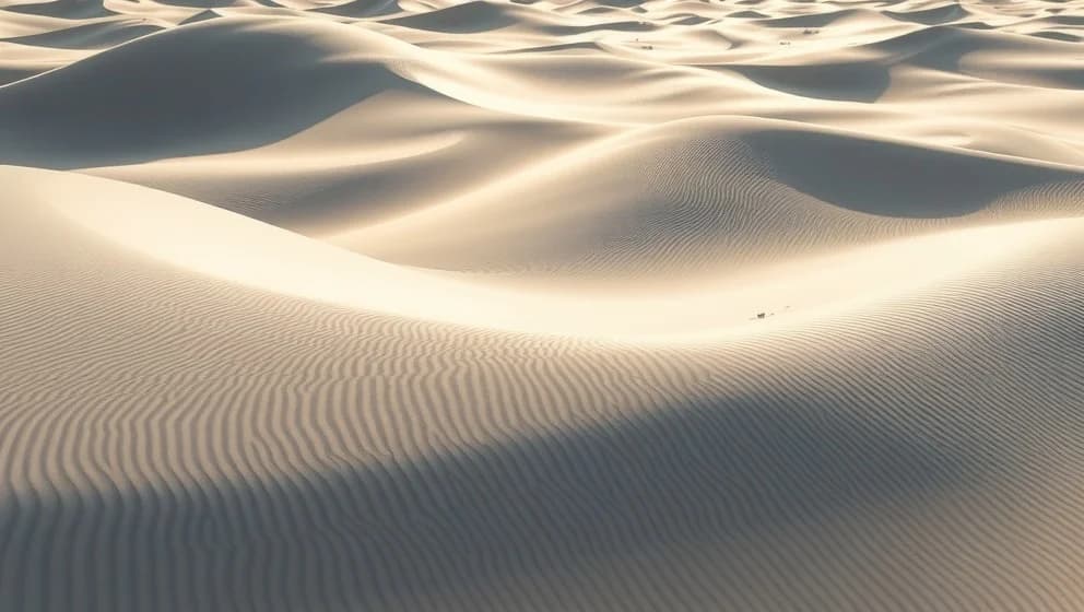 Rollistan i vit sand