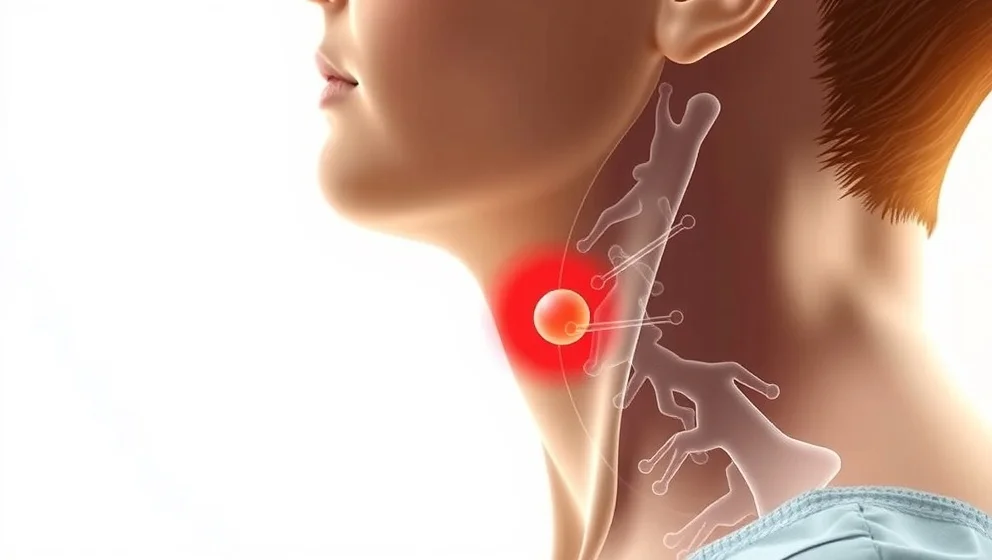 Vad är en knöl på sidan av halsen